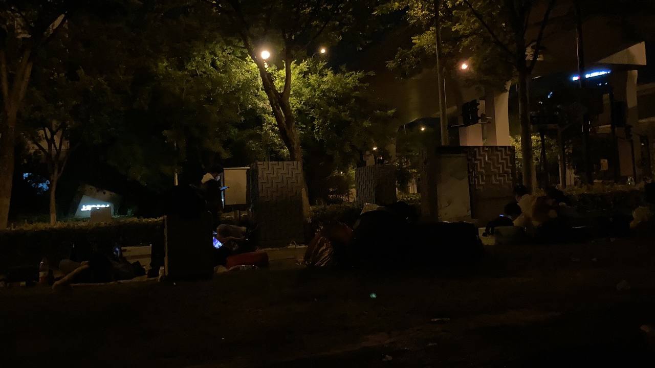 Refugee camp